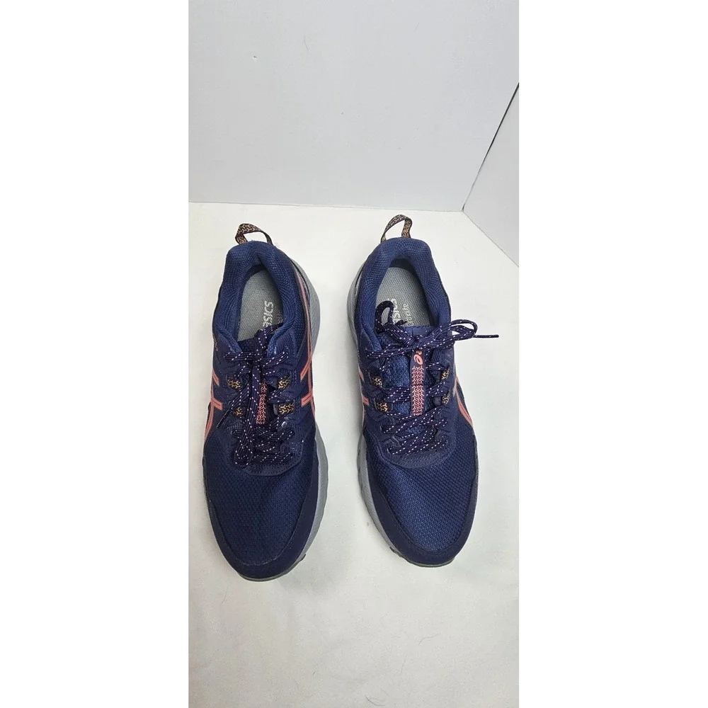 ASICS Gel-Venture 9 Women's sz 8 Trail Running Shoes Wide 1012B314 Indigo Blue‎